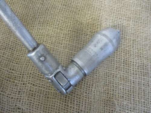 Very Rare Antique Stanley Rule & Level Co No 975 10inch Hand Brace Drill   Made In Great Britain