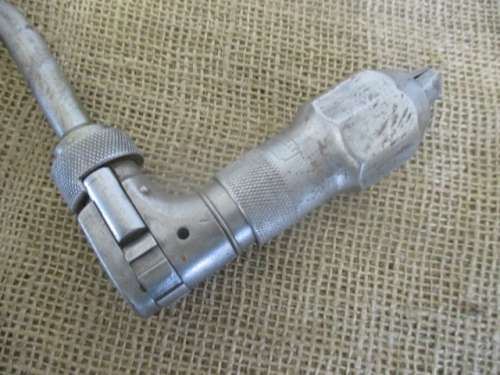 Beautiful Vintage J.A. Chapman Ltd No 43 Steel 10 Inch Hand Brace Drill   Sheffield  Made In England