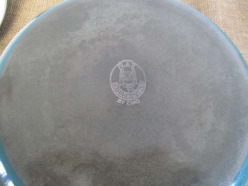 An Awesome Vintage Bellismo Enamel Lidded Cooking Pot By Emo Cookware     Made In Yugoslavia