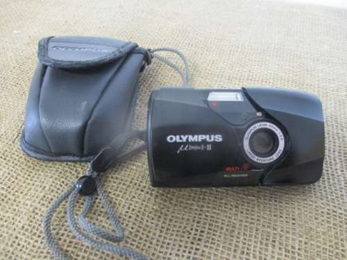 Award Winning Vintage Olympus U [mju] - II Ultra Compact 35mm All Weather Camera   1997