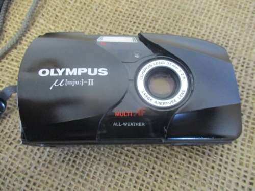 Award Winning Vintage Olympus U [mju] - II Ultra Compact 35mm All Weather Camera   1997
