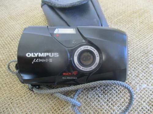 Award Winning Vintage Olympus U [mju] - II Ultra Compact 35mm All Weather Camera   1997