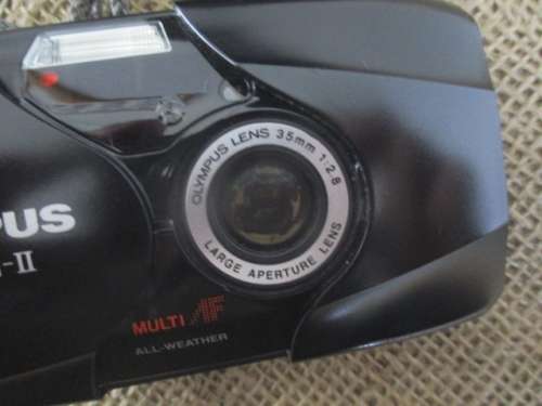 Award Winning Vintage Olympus U [mju] - II Ultra Compact 35mm All Weather Camera   1997