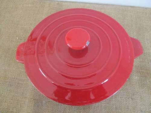 Lifetime Cast Iron Enamel Coated Flat Bottom Pot