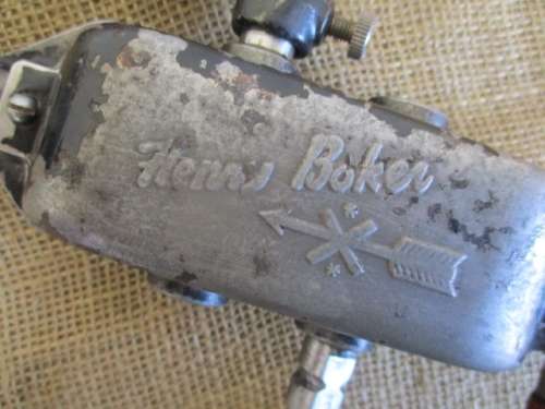 Beautiful Made In Germany Vintage Henry Boker Two Speed Breast Hand Drill With 13 Piece Drill Bits