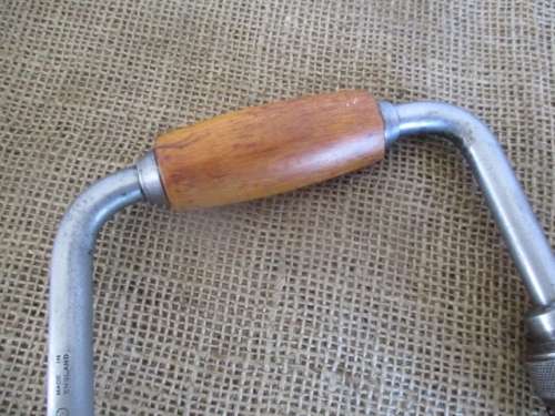 Beautiful Vintage Stanley No 144 - 10 Inch MK 2 Hand Brace Drill      Made In England