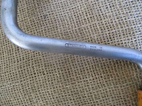 Beautiful Vintage Stanley No 144 - 10 Inch MK 2 Hand Brace Drill      Made In England