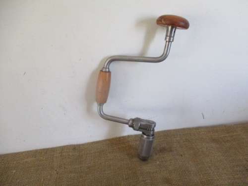 Beautiful Vintage Stanley No 144 - 10 Inch MK 2 Hand Brace Drill      Made In England