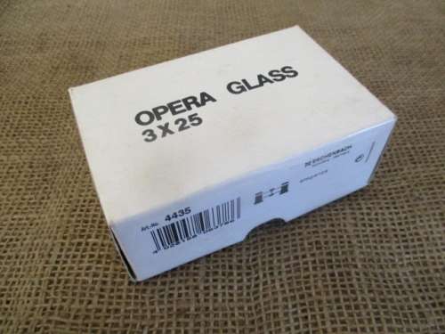 Classic And Stylish Design Eschenbach Glamour No 4435 3 x 25 Opera Binoculars. Nurnberg Germany MIB.