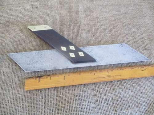 Superb Vintage W. Marples & Sons 12" Hibernia Woodworking Mitre Square.    Sheffield, England