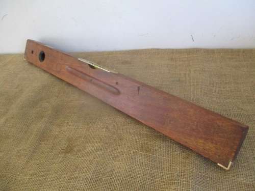 Rare Vintage Wood And Brass 30" Elliott - Lucas Elvicta Spirit Level   Cannock, England