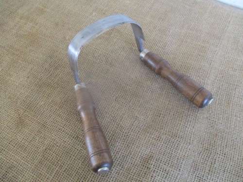 Super Rare Vintage FWB Hirsch Werkzeuge 5" Scorp Curved Draw Knife        Made In West Germany