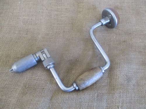 Rare Vintage H.Herbert J Smith Ltd Heavy Duty Hand Brace Drill              Made In England