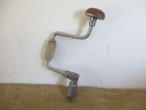 Rare Vintage H.Herbert J Smith Ltd Heavy Duty Hand Brace Drill              Made In England