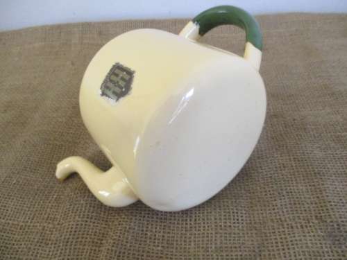 Lovely Vintage Old Fashioned Enamel Hendlers Tea Pot