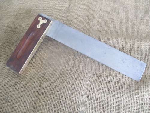 Beautiful Vintage Stanley Sweetheart 10 Inch Try Square             Made In USA