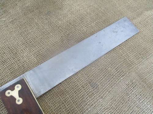 Beautiful Vintage Stanley Sweetheart 10 Inch Try Square             Made In USA