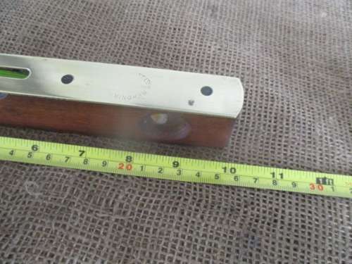 Very Rare Vintage 10" Parry & Bott Ltd Warrented True Spirit Level       Made In England, Birmingham