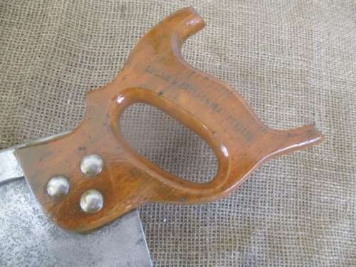 Beautiful Vintage Spear & Jackson (SA) Pty Ltd 12 Inch Back Saw