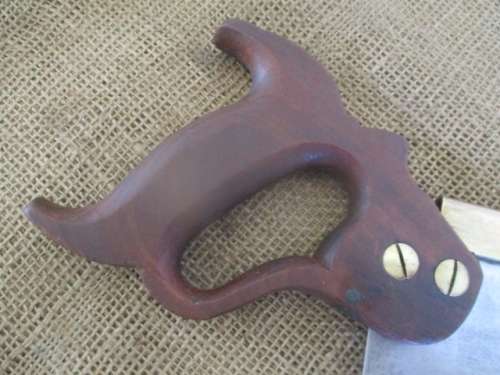 Very Beautiful Vintage Henry Disston & Sons 10 Inch Cast Steel Back Saw           Toronto, Canada