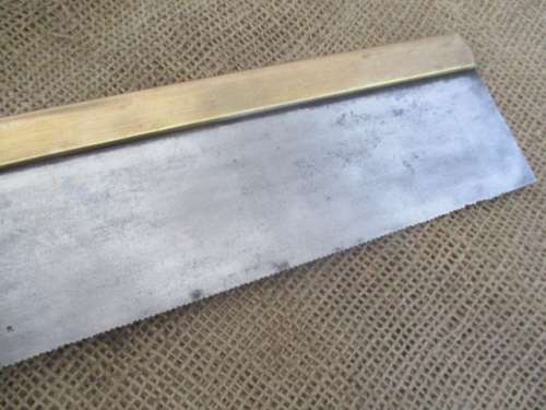 Very Beautiful Vintage Henry Disston & Sons 10 Inch Cast Steel Back Saw           Toronto, Canada