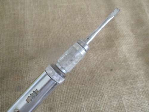 Vintage Spiralux 7135 Spiral Rachet Screwdriver With One Bit By Spiralux Ltd, England    MIB