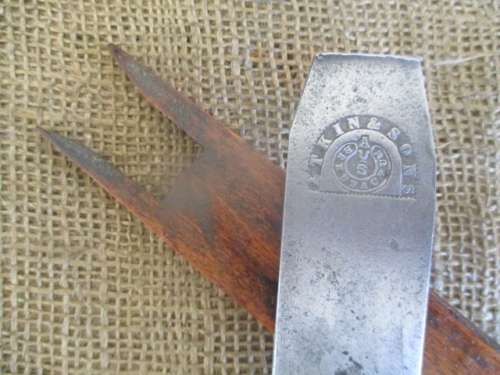 Rare Vintage Atkin & Sons Benefactum Wooden Hand Plane