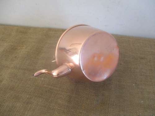 Beautiful Vintage Copper And Brass Coffee Pot
