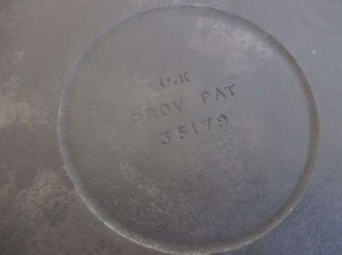 Very Rare Vintage AGA 10 1/2" Cast Iron Skillet