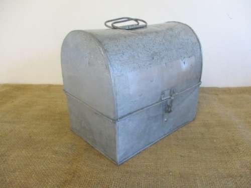 Beautiful Vintage South African Railway Tin Lunch Box