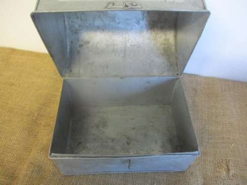 Beautiful Vintage South African Railway Tin Lunch Box