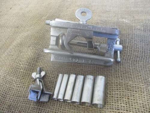Beautiful Vintage Stanley No 59 Doweling Jig Set              Made In USA