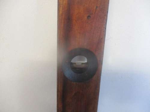 For Rameez Bid Only - Beautiful Vintage Wood And Brass Stanley No 0 Sweatheart 24" Spirit Level