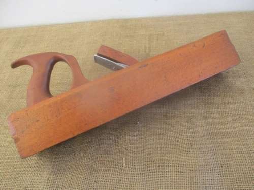 Brilliant Vintage 17" Solid Wooden Hand Plane         Early 1900's
