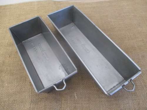 Two Beautiful Vintage Krost Ovenpride Loaf Bread Baking Pans