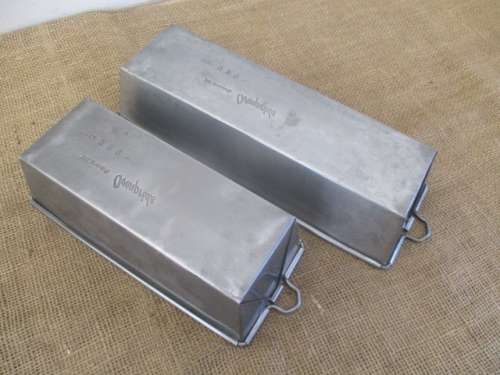 Two Beautiful Vintage Krost Ovenpride Loaf Bread Baking Pans