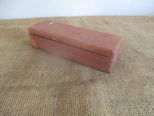Nice To Have......This Double Sided Oil Grinding Stone In Wooden Box