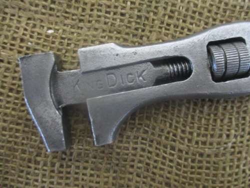 For Rameez Bid Only -Very Rare And Highly Collectable Vintage 6" & 4" Abingdon King Dick Adjustable