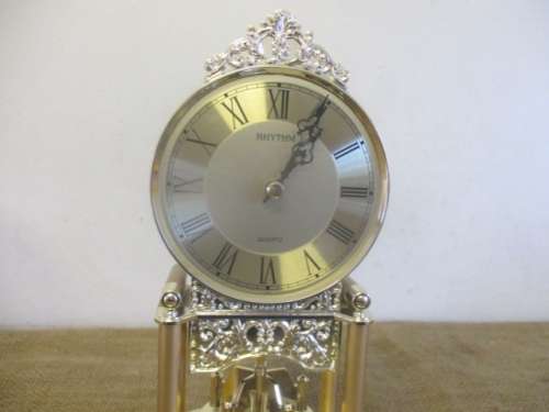 Prestigious Vintage 12" /  300mm Rhythm Quartz Anniversary Clock With Japanese Movement      Working