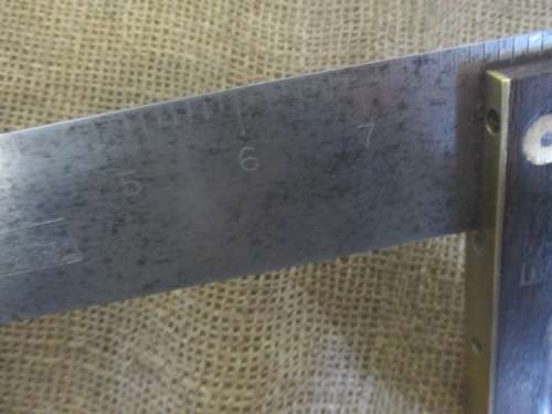For Rameez Bid Only -Beautiful Vintage 8" William Marples & Sons Carpenter's Woodworking Square