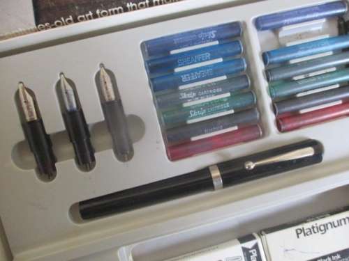 Vintage Calligraphy NoNonsense Pen Set By Sheaffer In Original Packaging