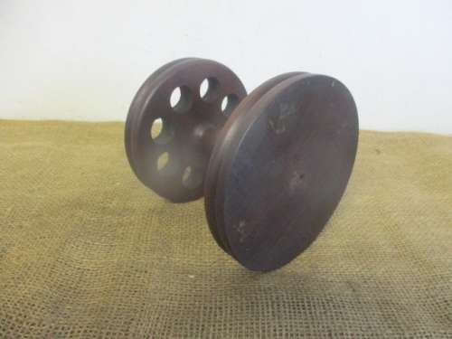 Nice Vintage Wooden Eight Pipe Stand With One Lonely Single Smoking Pipe