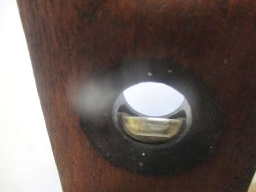 For Rameez Bid Only - Beautiful Vintage Wood And Brass J.Rabone & Sons 24" Spirit Level
