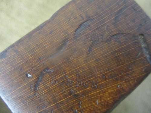Beautiful Vintage J Thorpe 7 1/2" Solid Wooden Hand Plane       Early 1900's       London