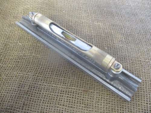 Vintage Stanley No 34 Metal Engineers/Machinist Spirit Level