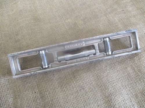 Vintage Stanley 12" Engineers/Machinist Spirit Level          Made In USA