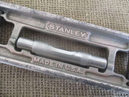 Vintage Stanley 12" Engineers/Machinist Spirit Level          Made In USA