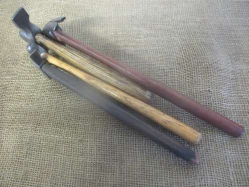 A Beautifull Collection Of Different Types Of Vintage Small Hammers
