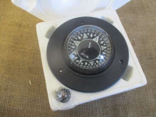 Unused YCM Model No 6000 Flush Mount Marine Compass In Original Packaging                   MIB