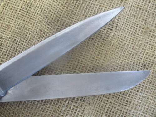 Rare Size - Vintage 12" Garantito Martellato Tailor's Shears       Made In Italy